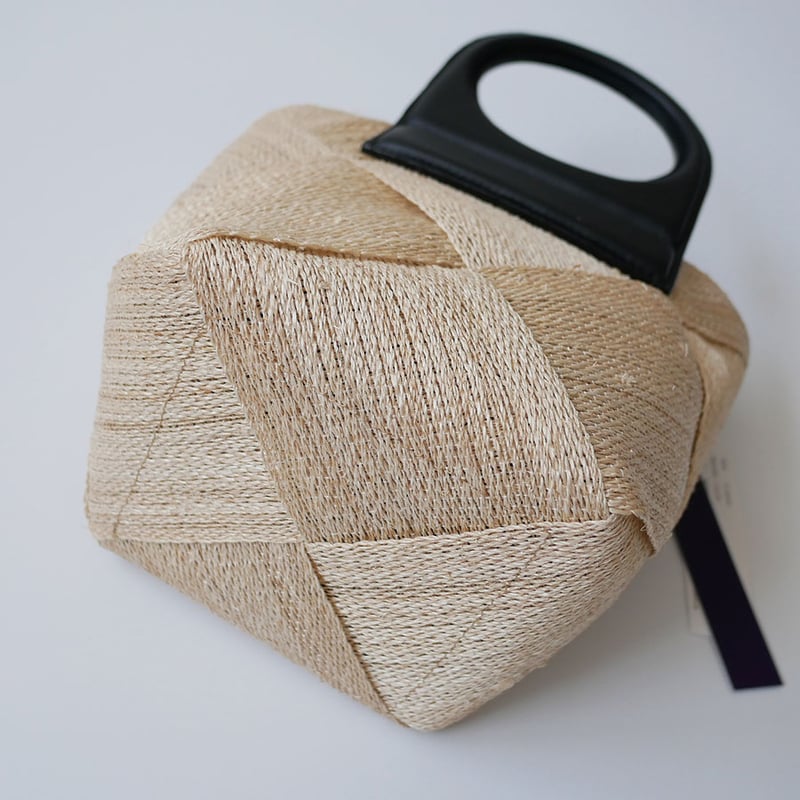 VIOLAd'ORO｜ヴィオラドーロ ｜アバカメッシュ 2WAYバケットバッグ｜V