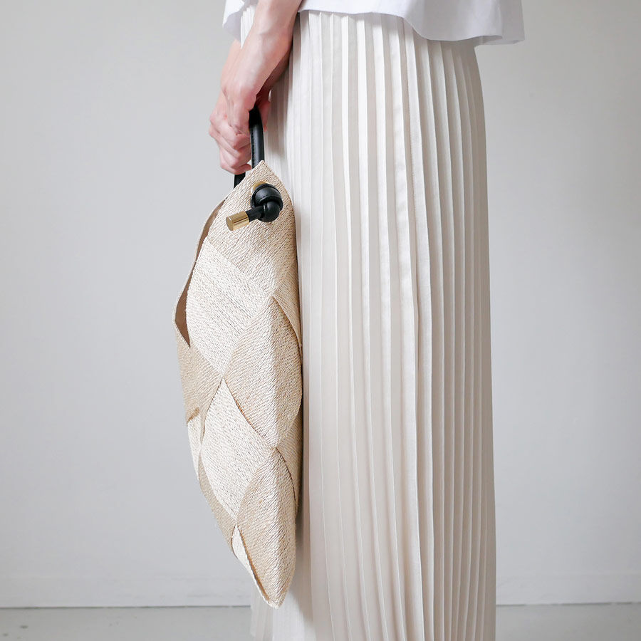 VIOLAd'ORO｜ヴィオラドーロ ｜アバカメッシュトート｜V-8518