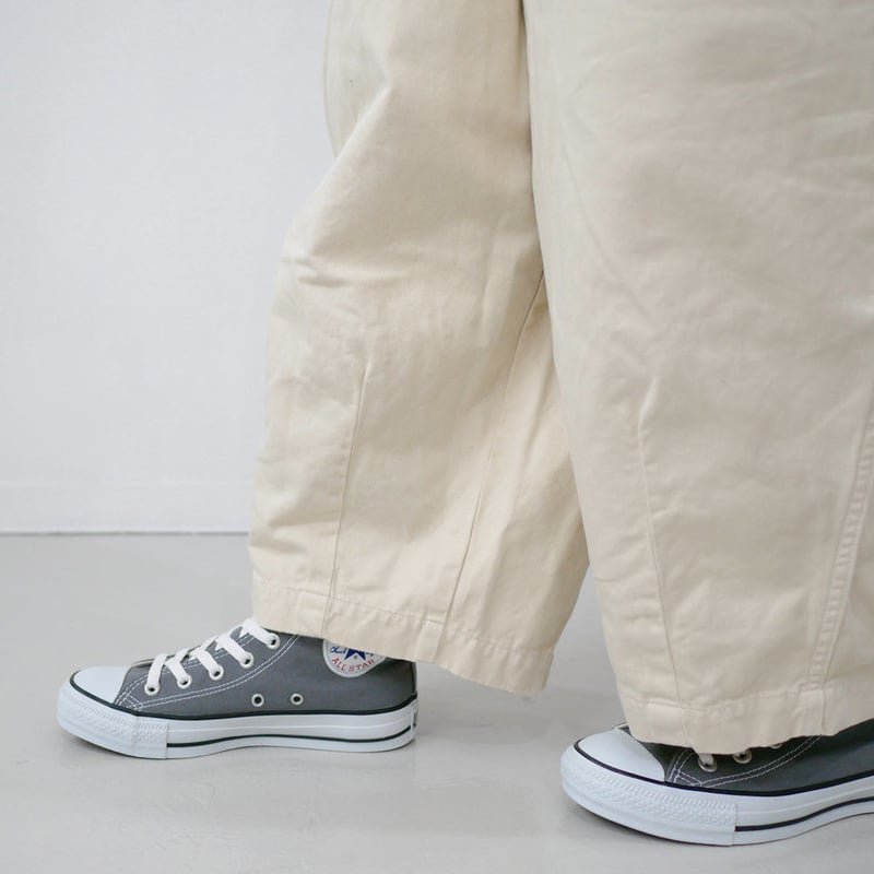 HARVESTY ｜ ハーベスティ | チノクロスサーカスパンツ | アイボリー |