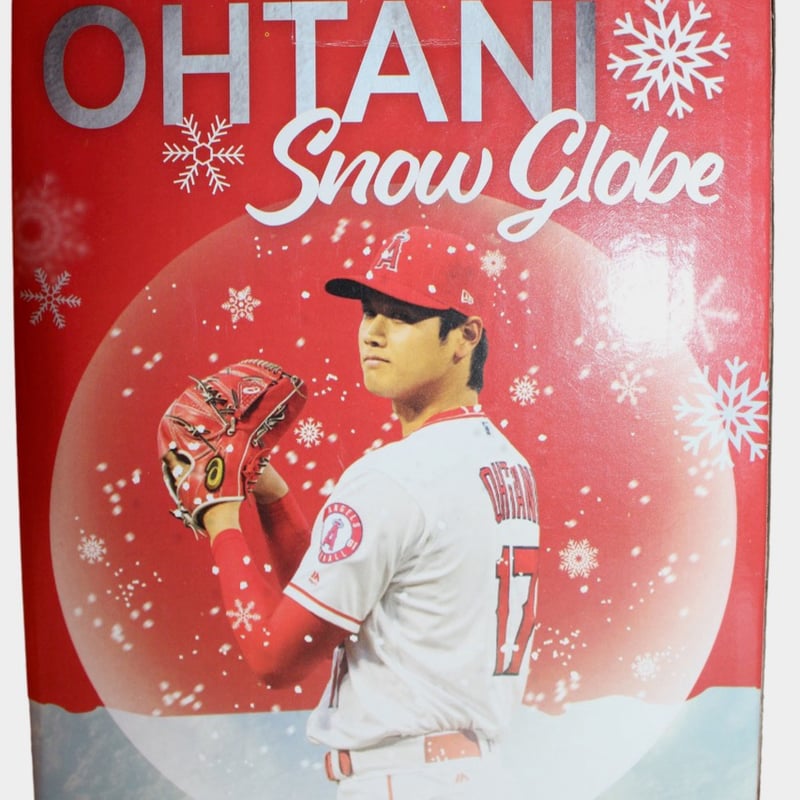 新品未使用 大谷翔平選手スノーグローブ エンゼルス スノードーム