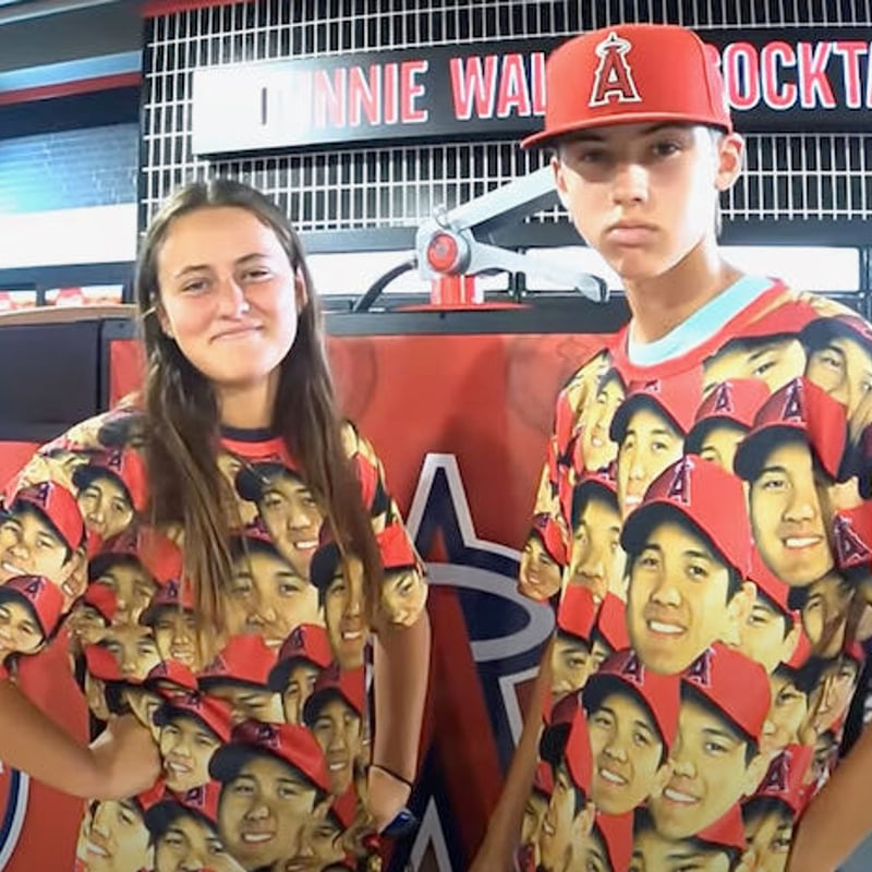 大谷翔平 選手 MVP 顔だらけTシャツ XL 非売品 限定 コレクターズ