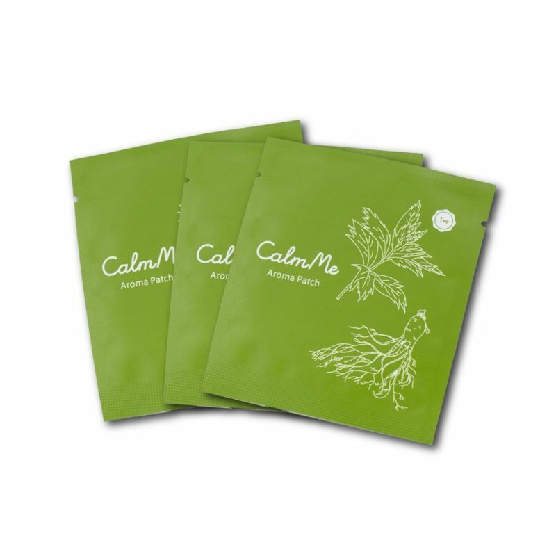 Calm Me HERBALQ Aroma Patch】 カームミー ハーバルキュー アロマ