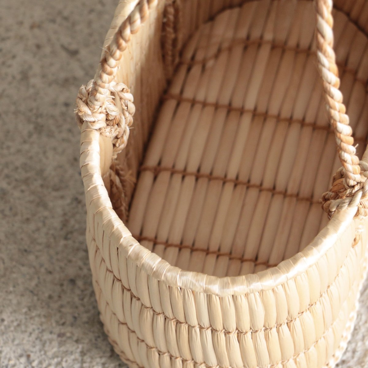 蒜山のがま細工/手提げ籠 （S） | archipelago