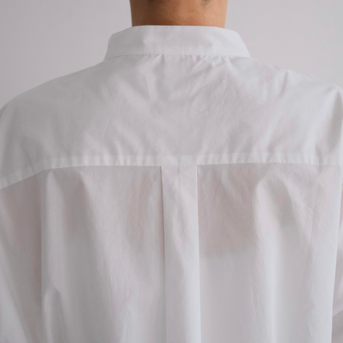 Yoli / Band collar shirt（Lady's,Men's/White） |