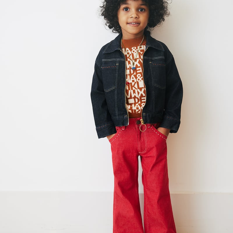 Misha & Puff / Zip Jacket - Indigo Denim | hi h