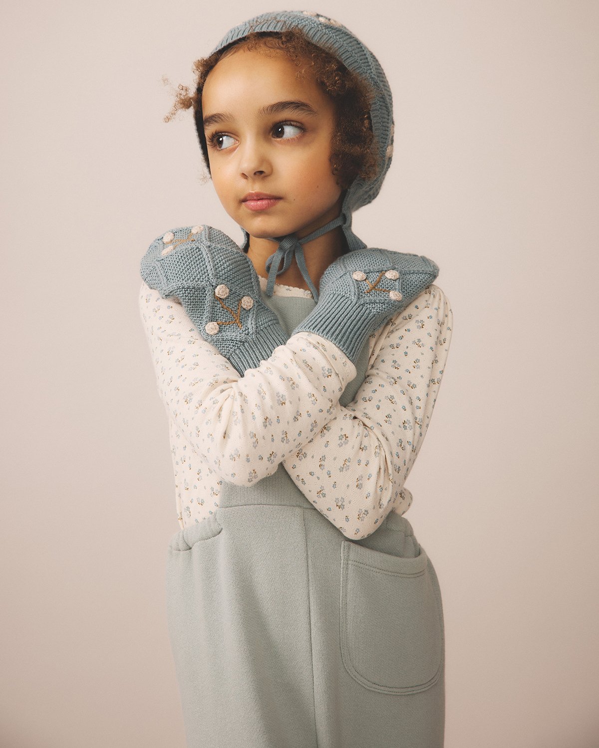 SOOR PLOOM / POUF TEE - CALICO PRINT POINTELLE,