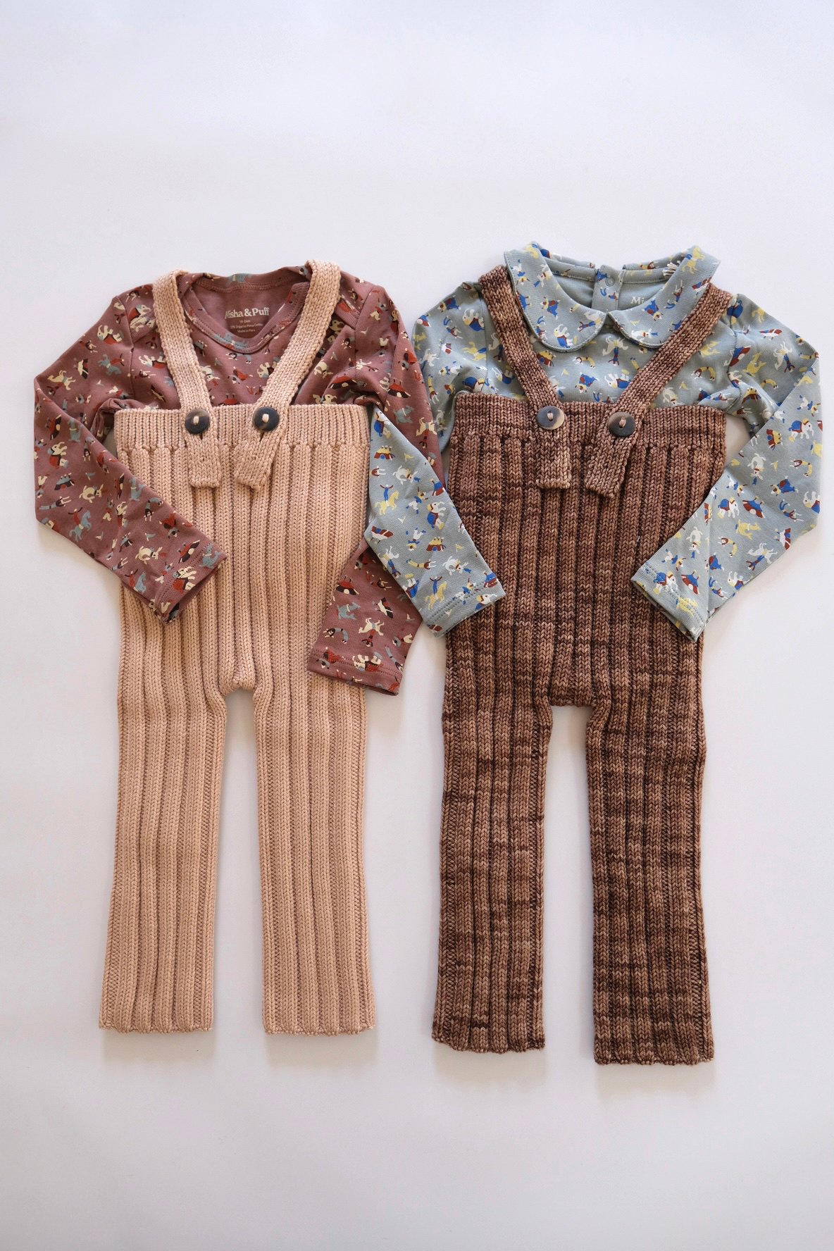 misha&puff Rib Longies 0-6m mamaowl コラボ misha&puff Rib Longies