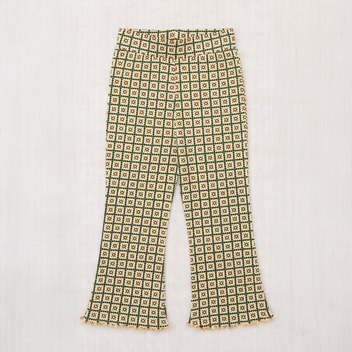 ボトムス・スパッツ misha&puff Camp Pant Poppy Zigzag / 4y 4y