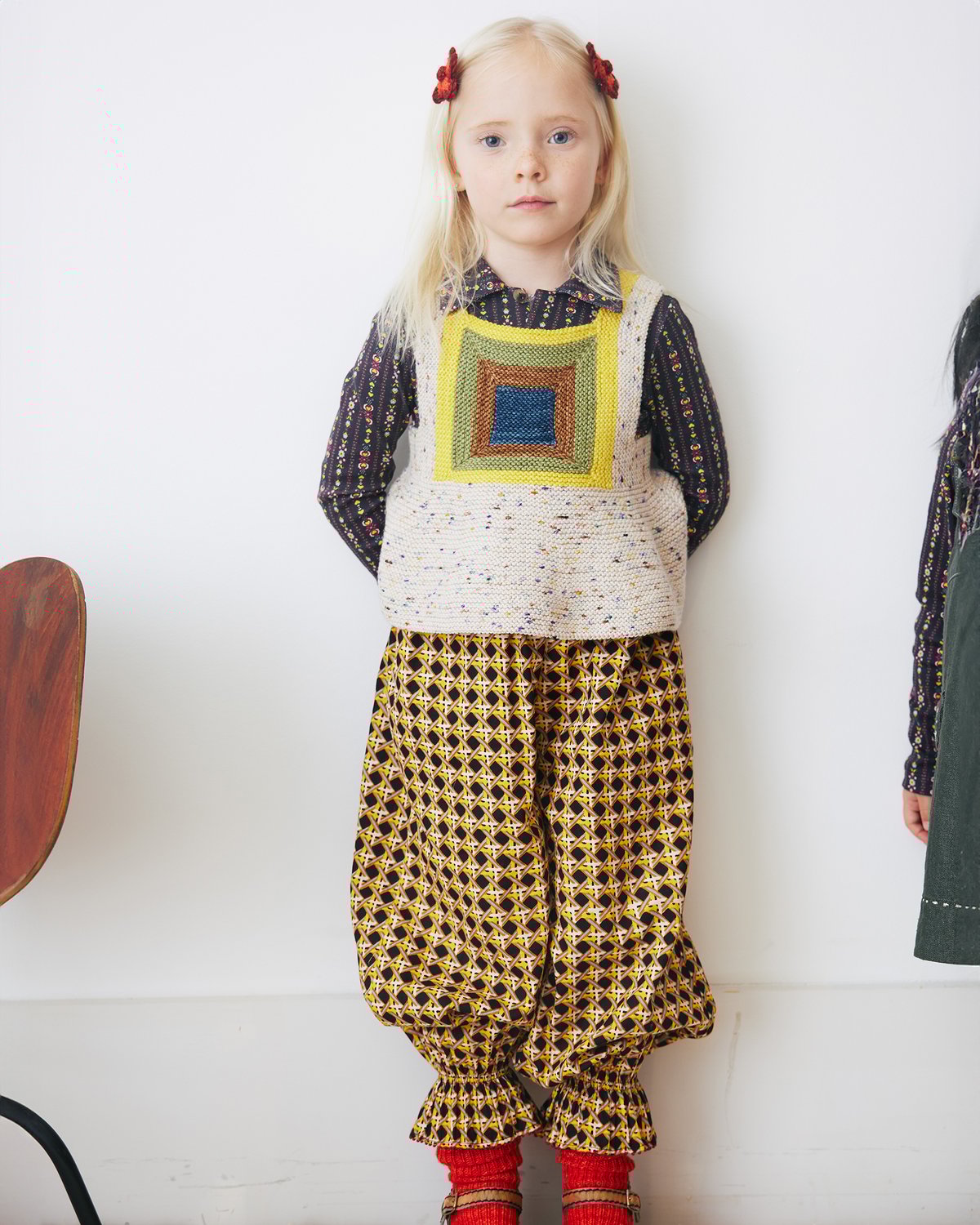 Misha and Puff 花鉄 Sailor Pants 4y 新品