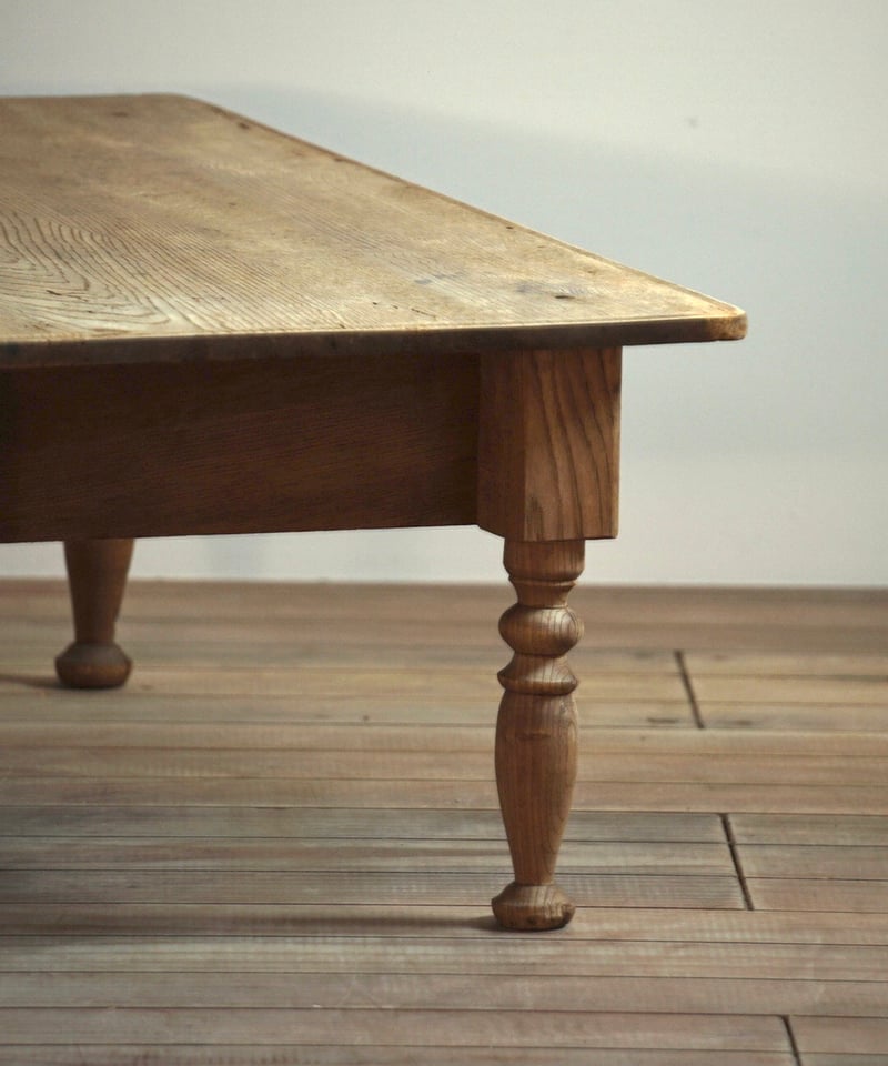 CONS】カリモク家具 ローテーブル クラシック ろくろ脚 CONS】カリモク