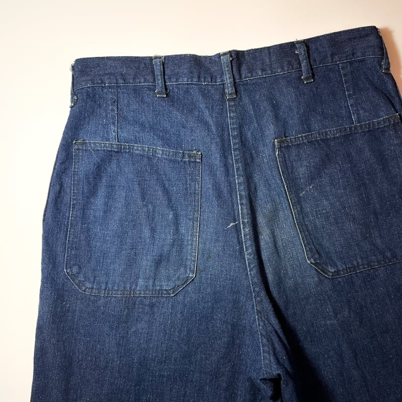 あ*た様 スペシャルビンテージ40sWWII US NAVY デニムトラウザース