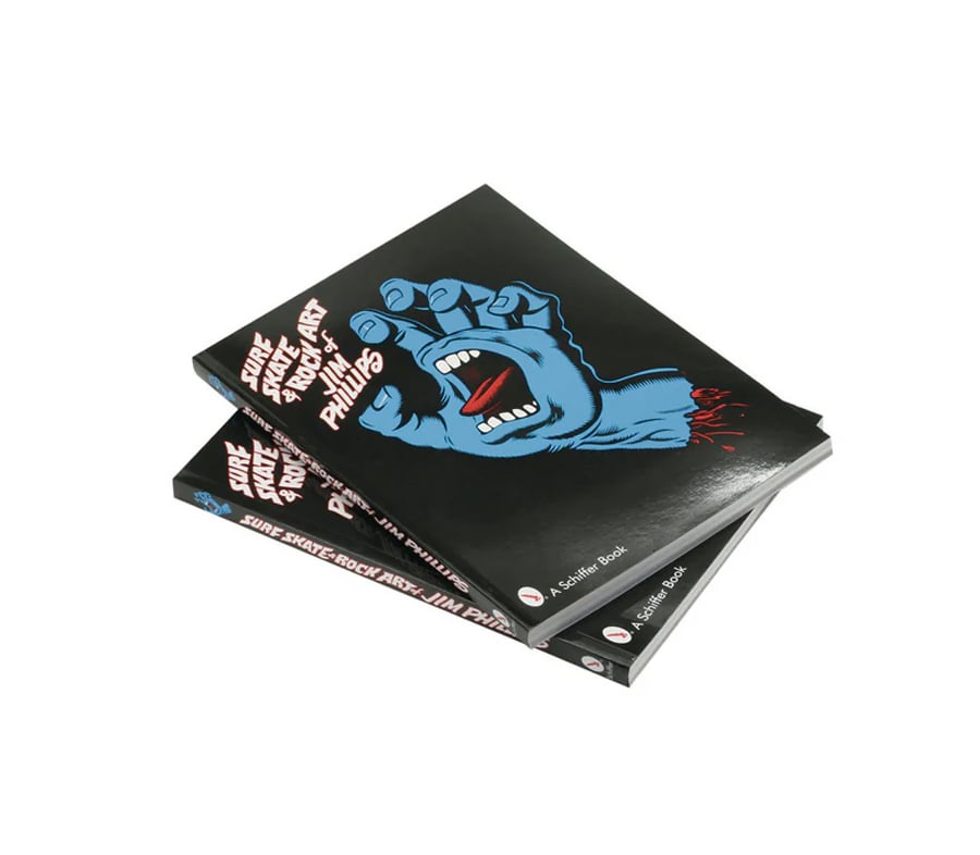 SURF, SKATE AND ROCK ART OF JIM PHILLIPS BOOK |