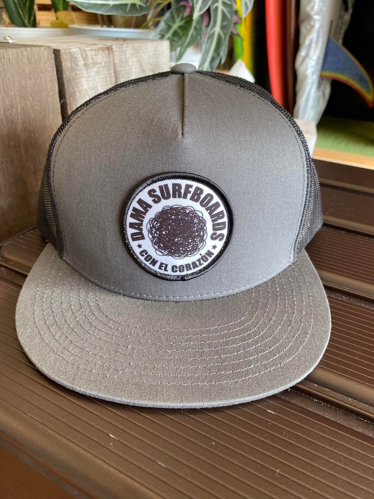 DAMA SURFBOARDS CAP/Charcoal black | K's surfride