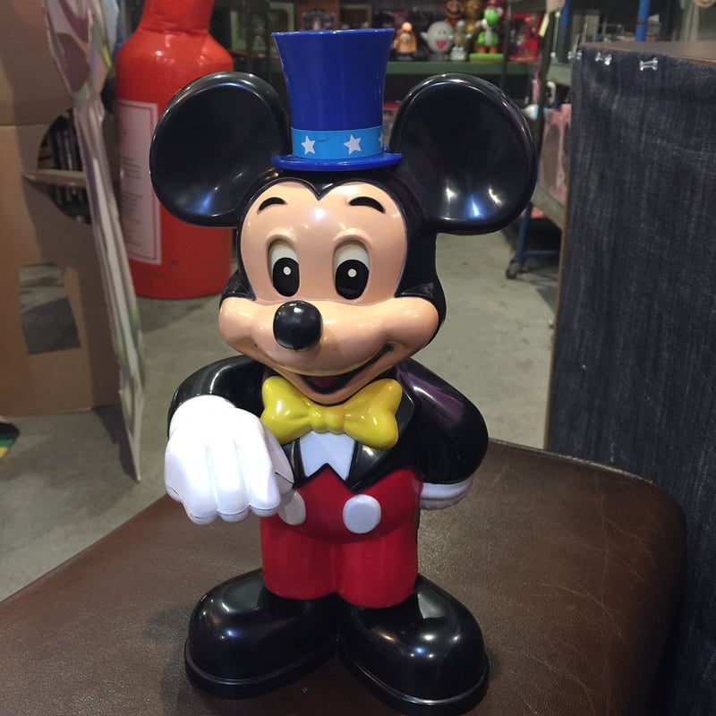 ディズニーレトロ アンティーク ミッキー 貯金箱 | SOJIJI BASE&GARAGE