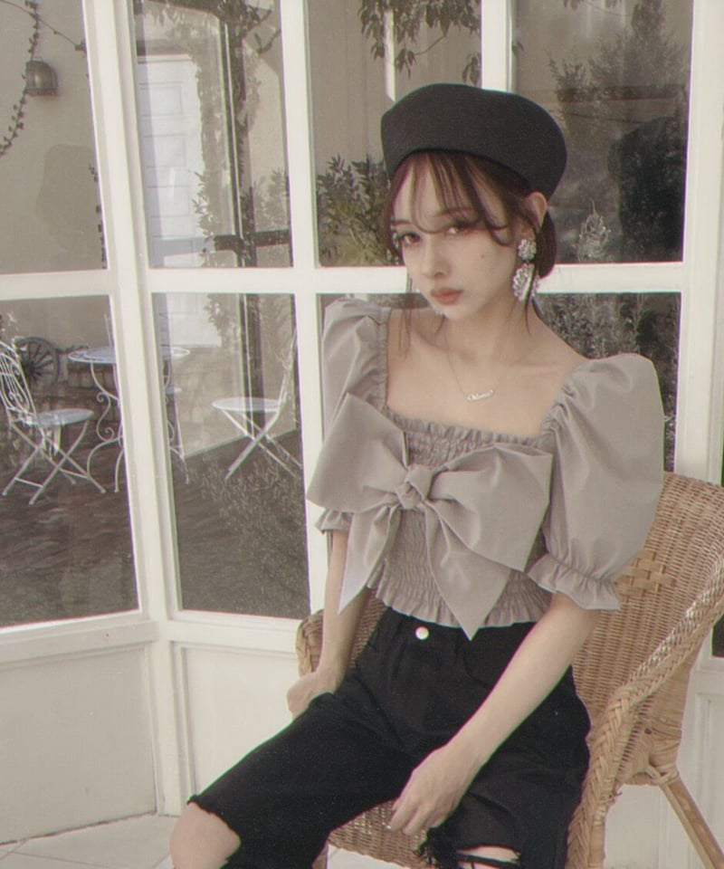 Ribbon］Tops /［リボン］トップス | FICTION TOKYO OFFICIA