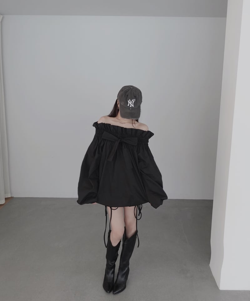 バルーンチュニックワンピース / Balloon Tunic One-Piece | FICT