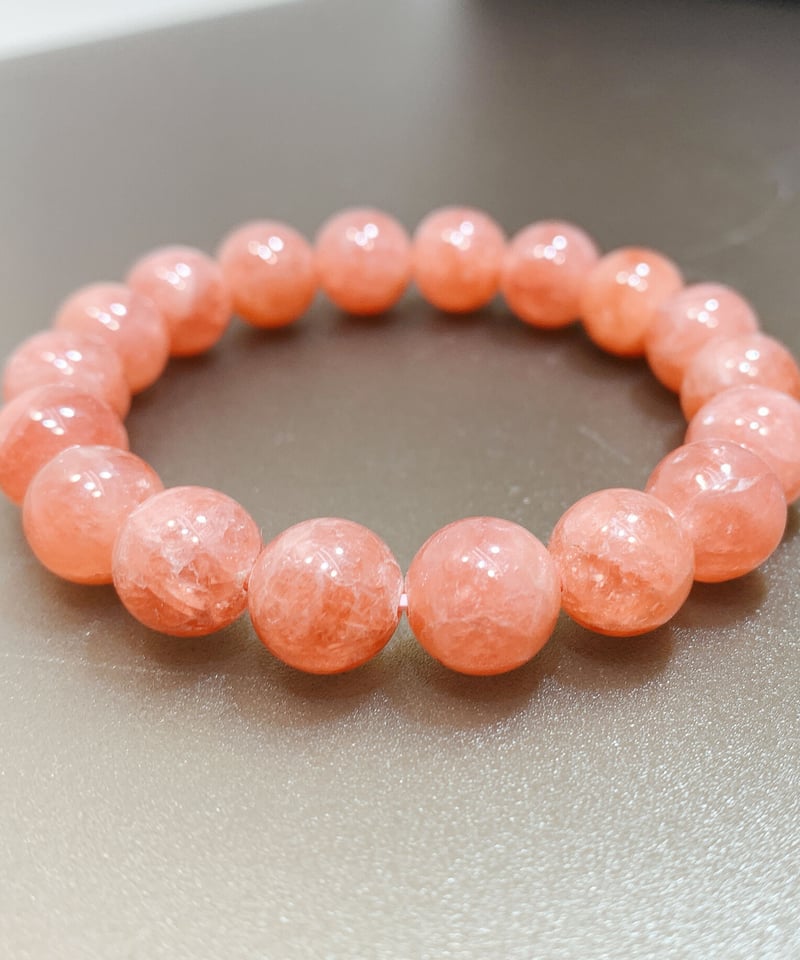 高品質 インカローズ 10㎜のブレスレット | うさぎ屋