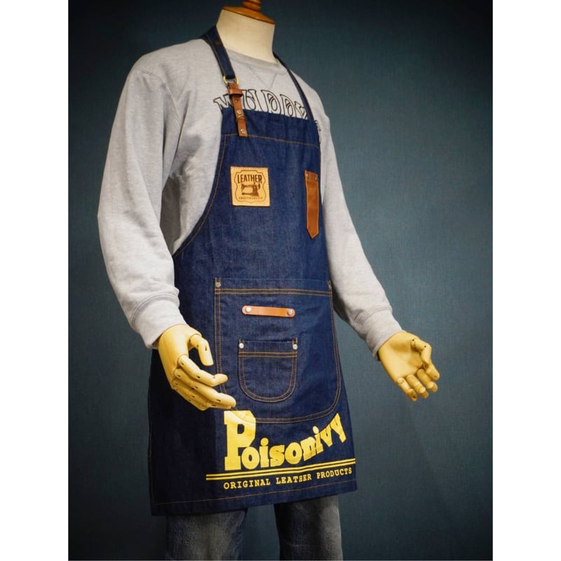 Jim Beam ハイボールエプロン 前掛け デニム風 40枚 Jim Beam ハイ