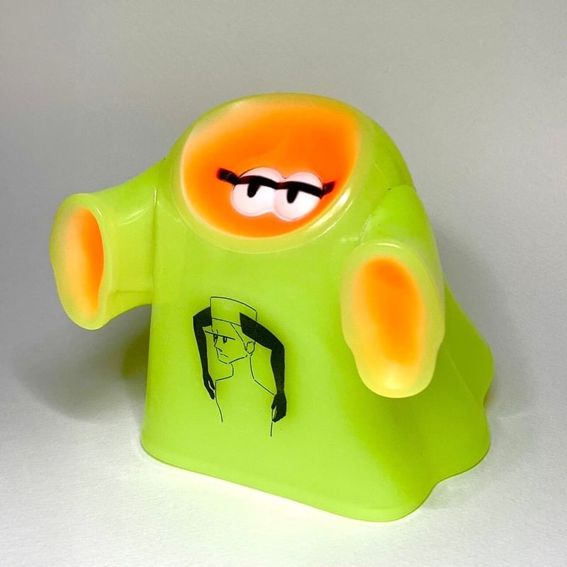 HUMAN ROBOT TOYS GhosTee×OKI KENICHI / ソフビ | OK