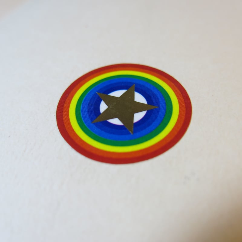 宇宙パワーシール28mm 陰陽1組×10セット | Big' Bang' 隕石直売