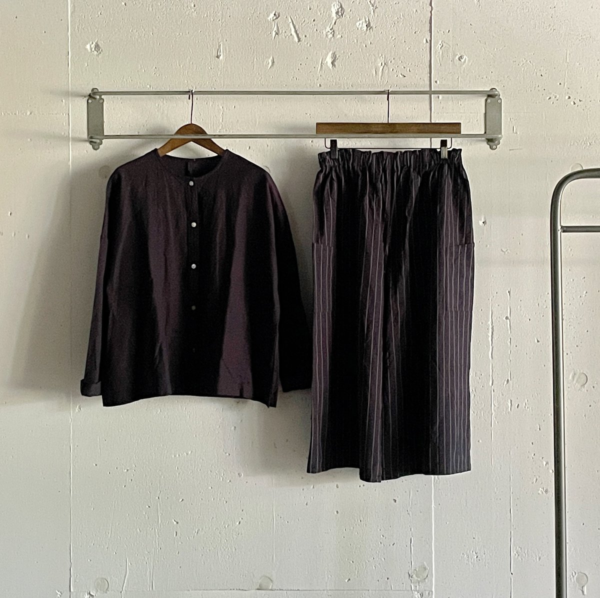 YAMMA 丸首ボタンシャツ/会津木綿 | zakkayaline