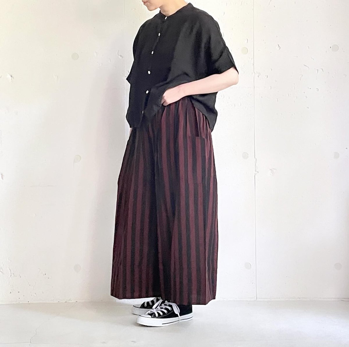 YAMMA キュロットパンツ/会津木綿/ハカマ丈 | zakkayaline