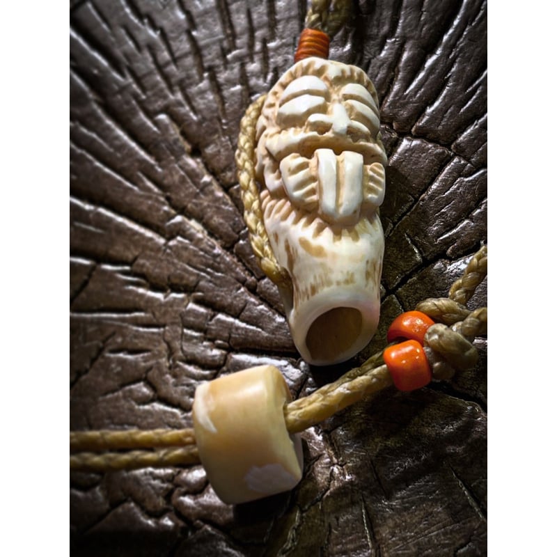 ハンター 鯨 歯 鯨歯 キセル アンティーク 抹香鯨 鯨 歯 鯨歯 キセル