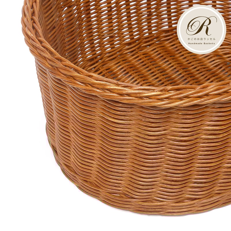 品番027 籐かごバスケット ピクニックバスケット【かごのお店ラッセル