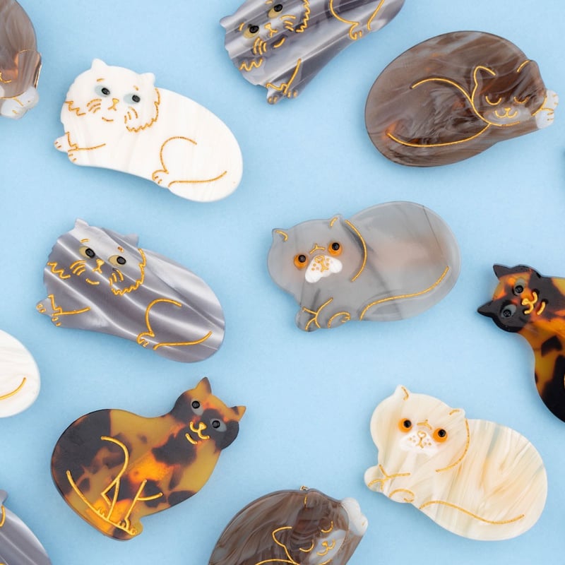 Coucou Suzette x goldandbouncy】Exotic Cat ヘアピン