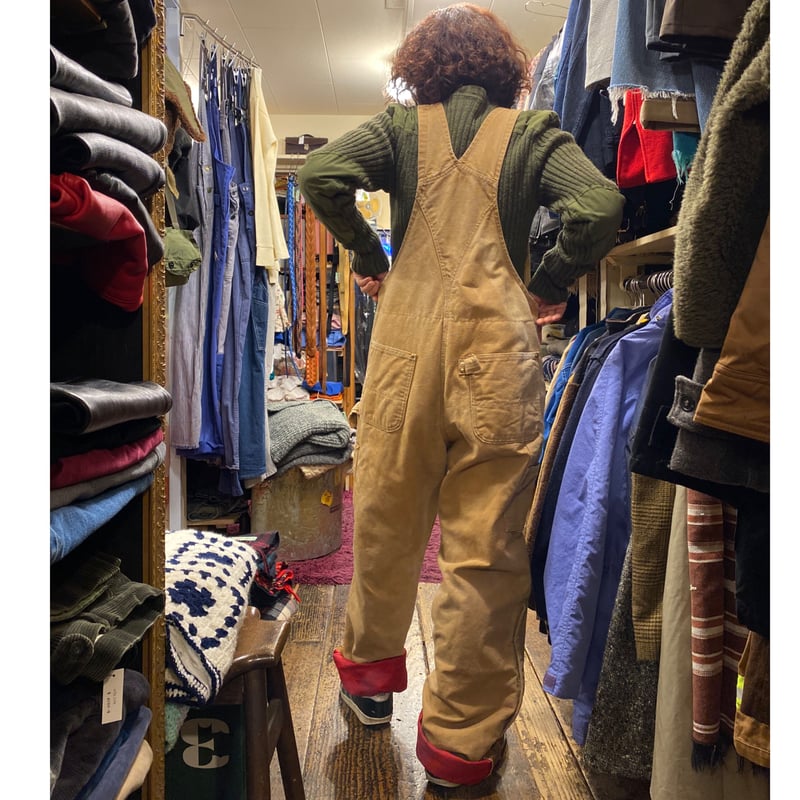 USED] Carhartt 裏キルティング オーバーオール | garden730