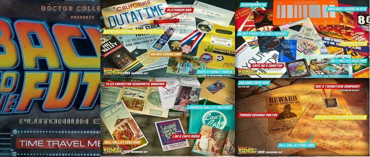 6000セット限定「バック・トゥ・ザ・フューチャー」プロップレプリカ