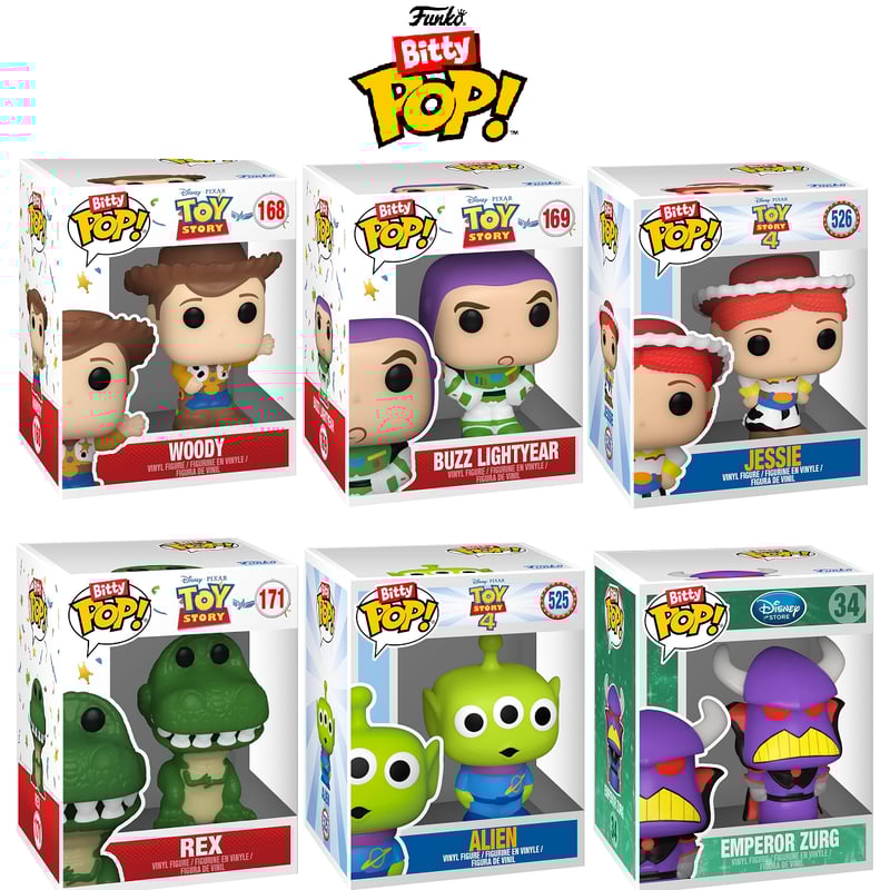 ファンコ Bitty ポップ 『トイストーリー』単品販売 Funko Bitty Pop