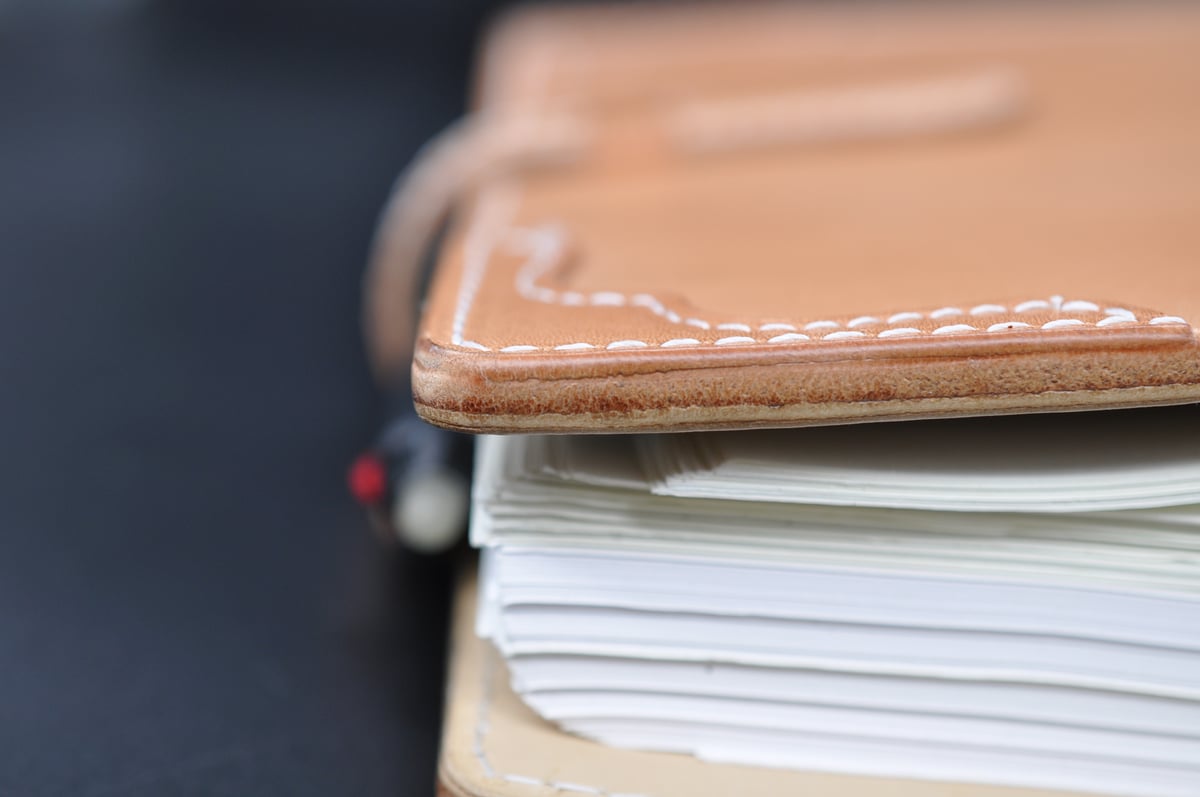 ☆送料込み☆システム手帳☆A5サイズ☆リング25mm☆栃木レザー