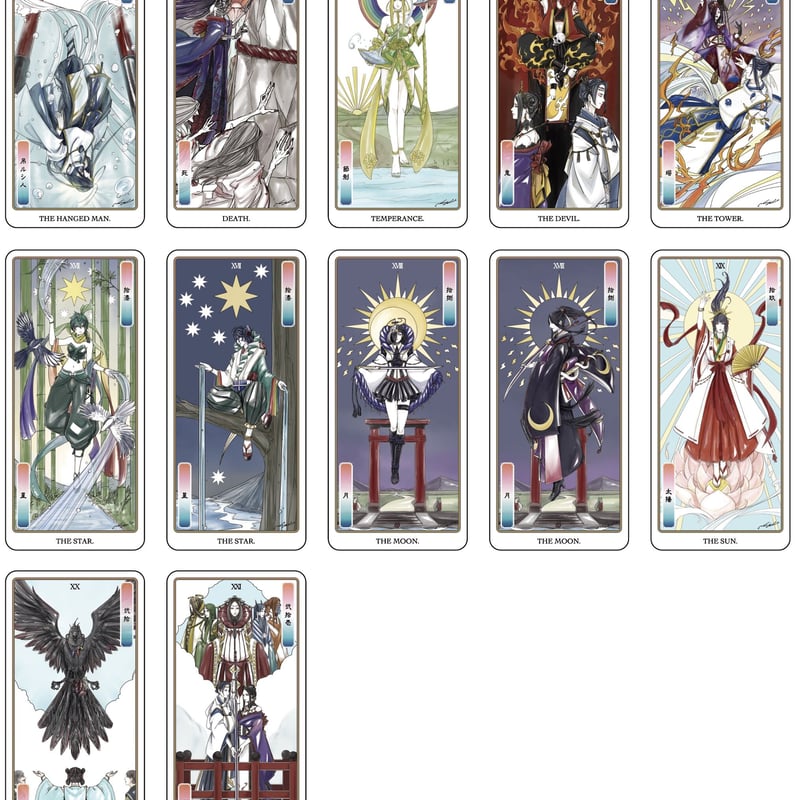 限定桐箱版 日本神話タロット 極 フルデッキ 第陸版 | yamamoto-naoki