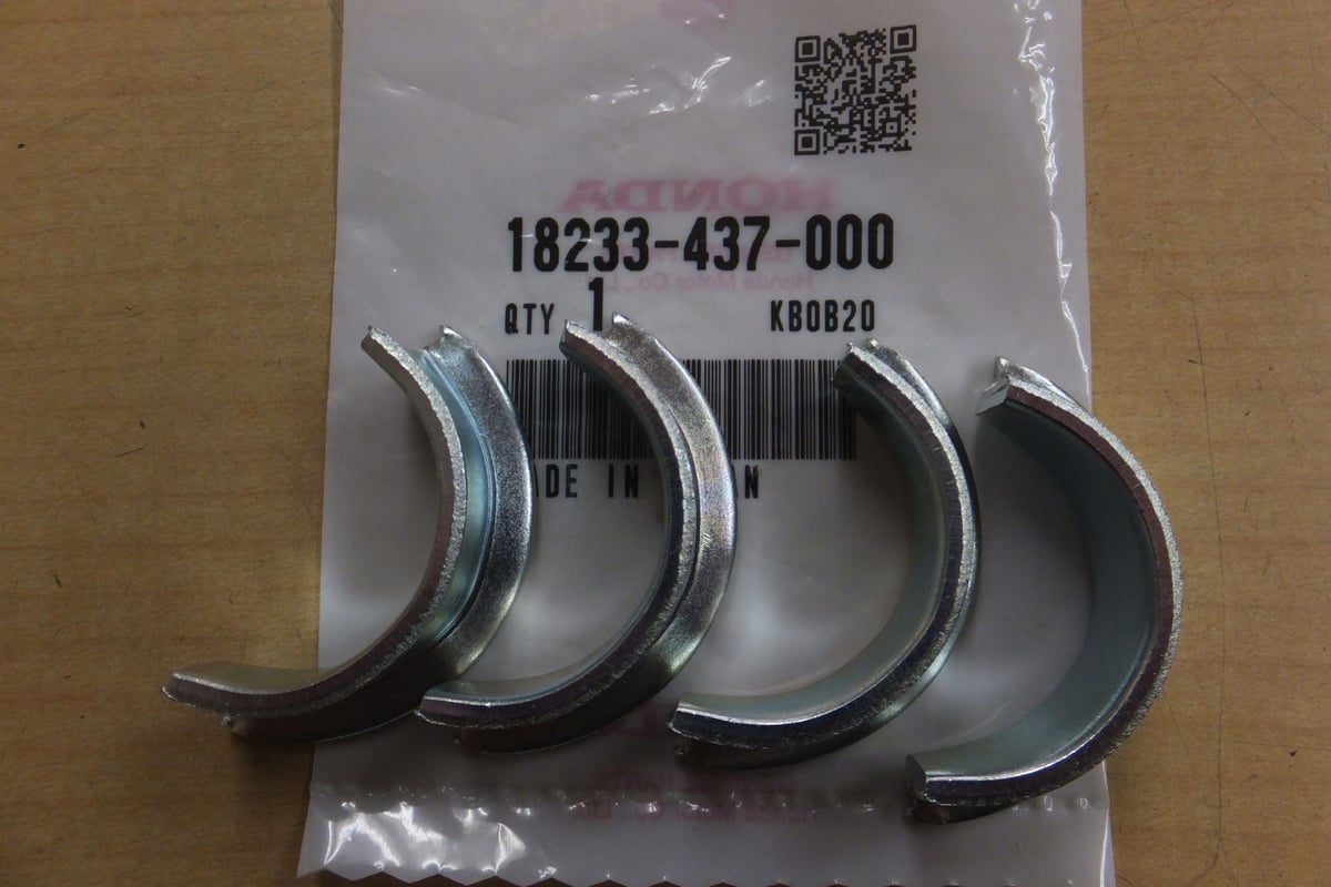 ♪XLR250R/XLR250BAJA/MD16/MD20/MD22/純正エキパイ純正マフラー