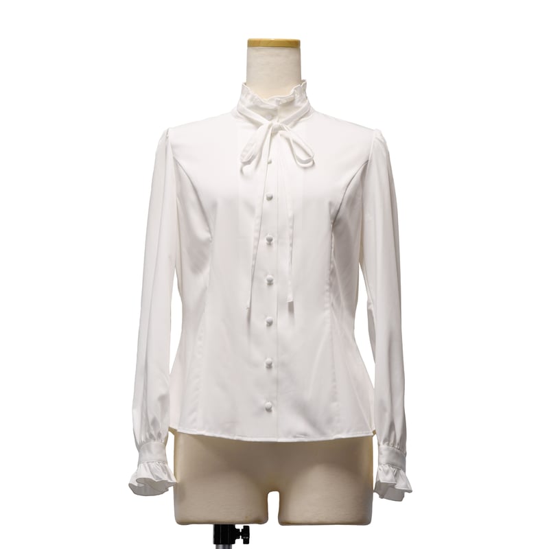 クラシカルリボンブラウス | Sheglit MiDiom online store