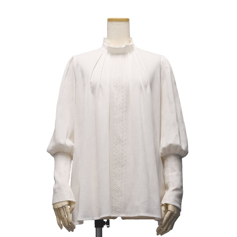 睡蓮のフレアブラウス | Sheglit MiDiom online store