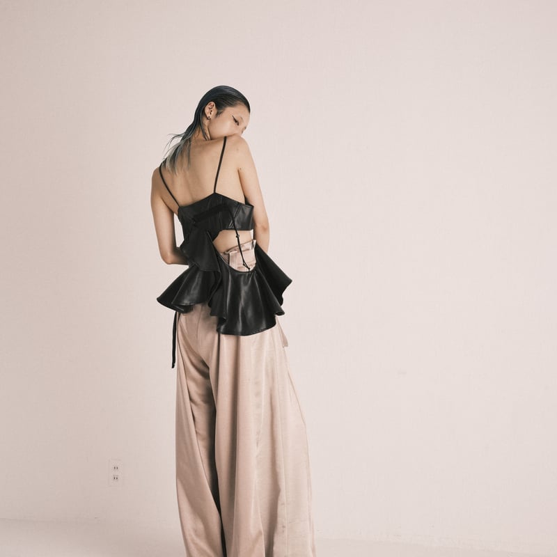 SHIROMA PRISM dress camisole（gold） | gusucuma