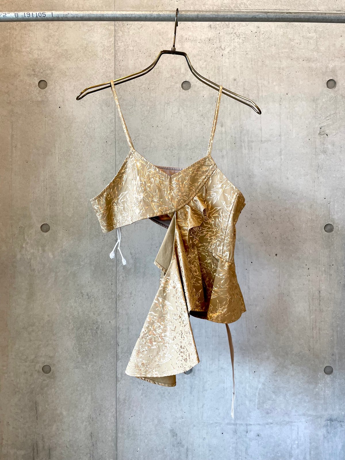 SHIROMA PRISM dress camisole（gold） | gusucuma