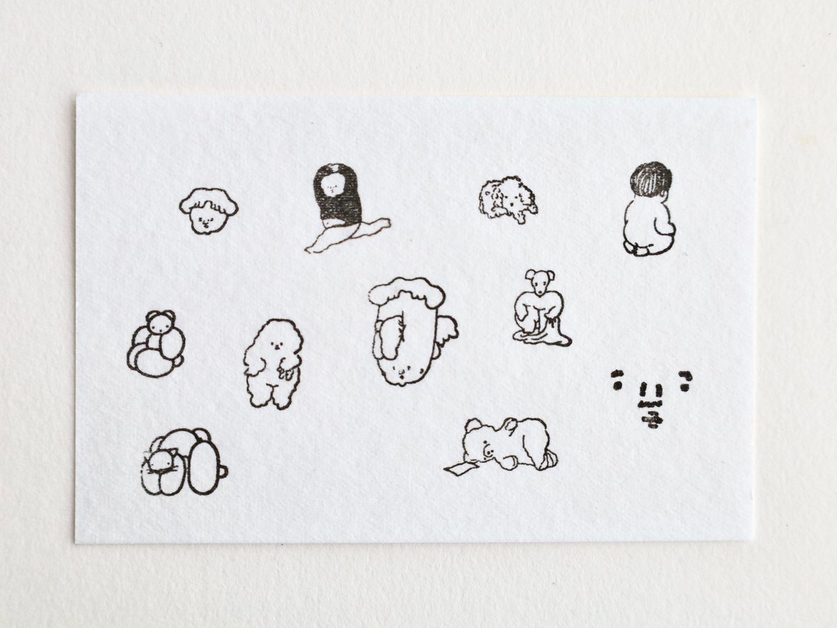 はんこ「ナガキパーマ顔面2024」 | nagakiperm ONLINE STORE