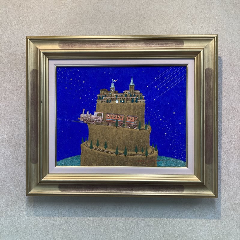 旅のはじまり」テンペラ画 | ようこそ！ アトリエ・ルネッサンス