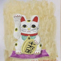 Pink Rose」板絵テンペラ画 | ようこそ！ アトリエ・ルネッサンス