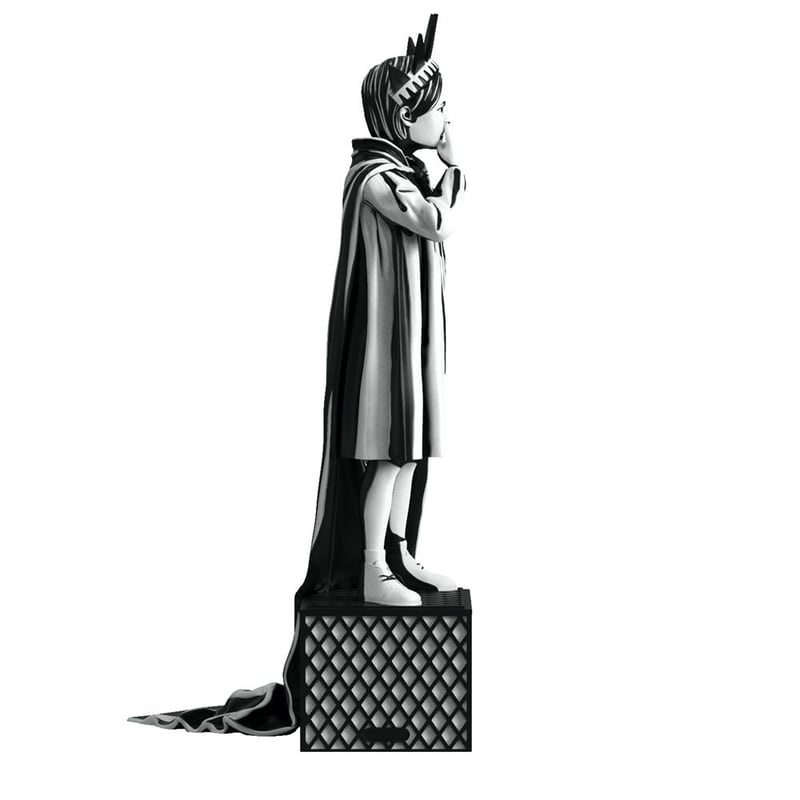 Banksy's Liberty Girl by Brandalised | tomenosuke