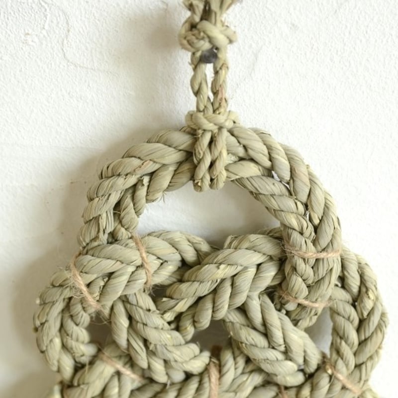 わら細工たくぼさん 祝結び(小) | ろばの家