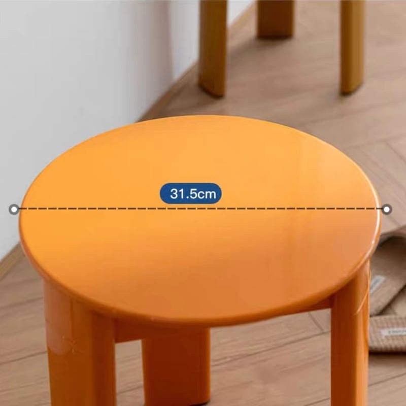 カラー ラウンド サイドテーブル スツール 全4色 チェア | 70PARK