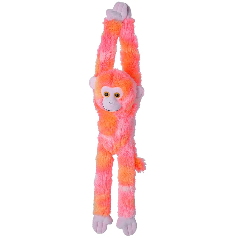 ぬいぐるみ ぶらさがり モンキー ピンク 23082 | ワイルドリパブリック