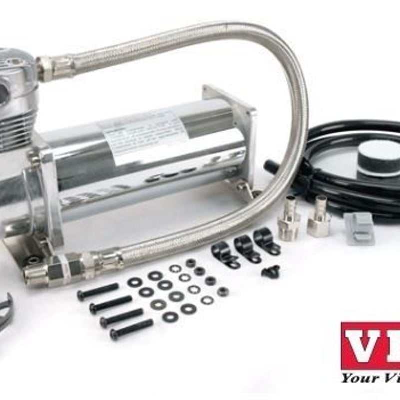 VIAIR 480C エアーコンプレッサー クロムシルバー】 | Works VERY Osaka