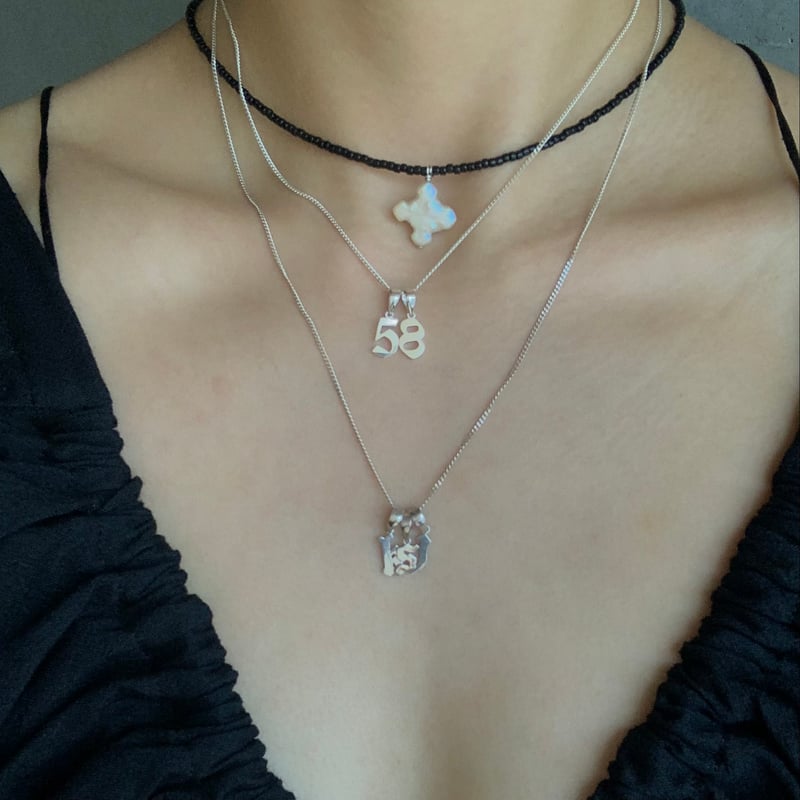 セット販売】tos initials necklace(数字チャーム) | yurikaak