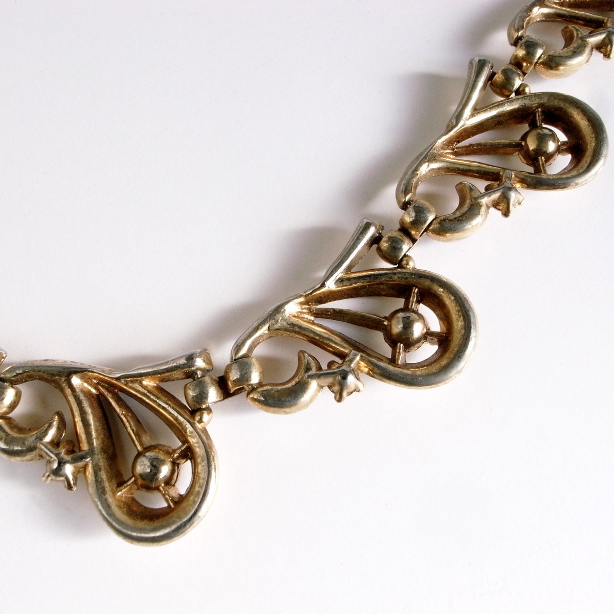 Crown Trifari/クラウン・トリファリ】1949 PAT.PEND ゴールドトーン