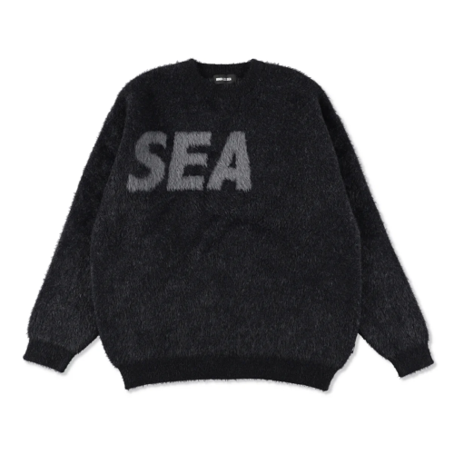 WIND AND SEA / Shaggy BIGSEA Knit Sweater | KNO